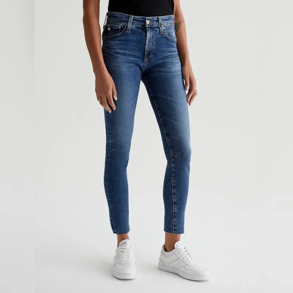 Adriano Goldschmied Farrah Skinny Ankle Jeans Size 28R - Picture 1 of 10